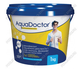 Хлор длительного действия 3 в 1 MC-T (в таблетках по 20г) 1кг