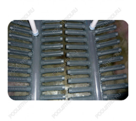 Гориз.фильтр шпул. навивки d.1.6м. дл.3.0м. 30м/ч. 123 м³/час. подкл.160/6